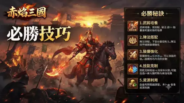 赤焰三國必勝技巧