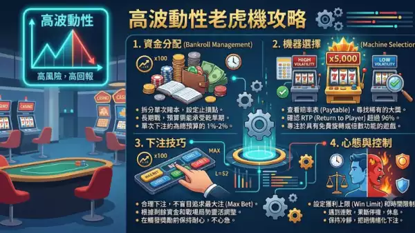 高波動性老虎機攻略