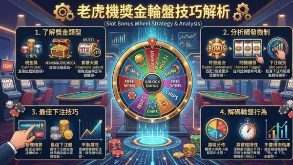 老虎機獎金輪盤技巧解析