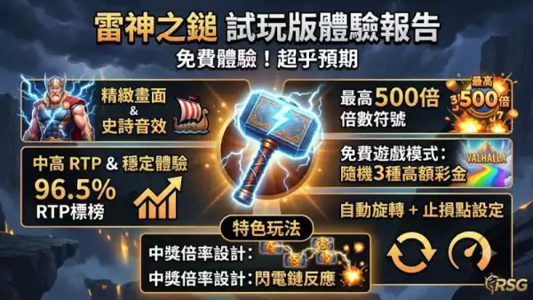 試玩版體驗報告