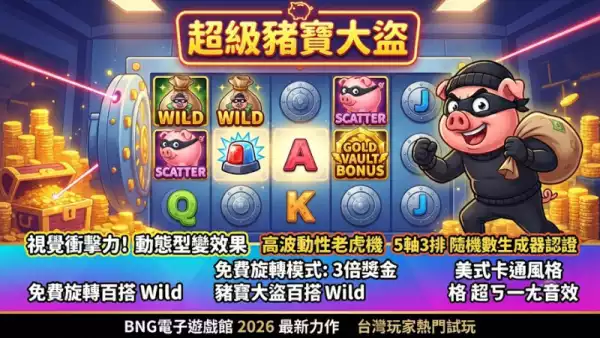 超級豬寶大盜試玩