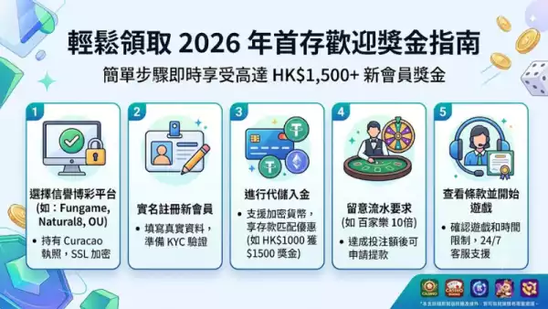 點拎歡迎獎金？