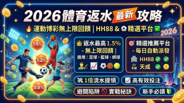 2026體育返水最新攻略