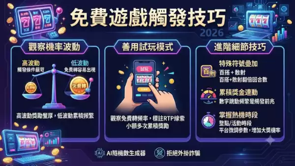 免費遊戲觸發技巧