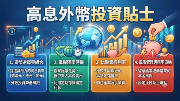 高息外幣投資貼士