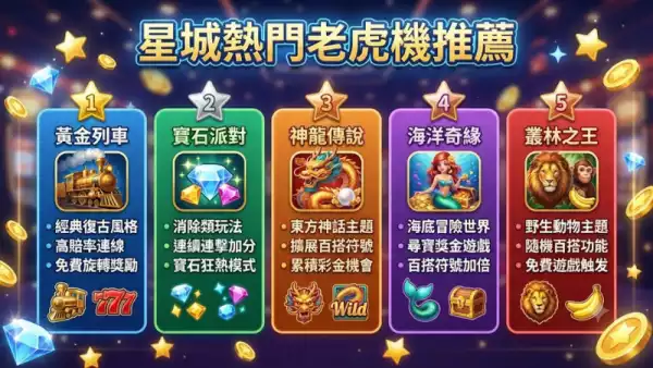 星城熱門老虎機推薦
