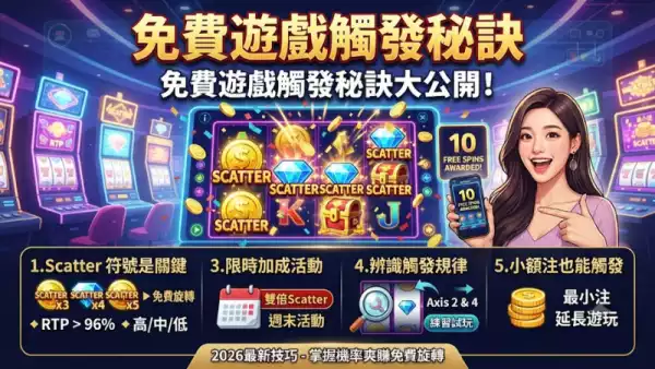 免費遊戲觸發秘訣