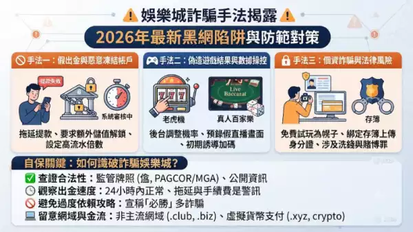 娛樂城詐騙手法揭露