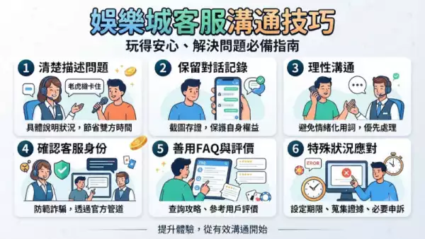 娛樂城客服溝通技巧