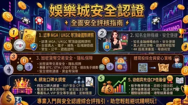 娛樂城安全認證