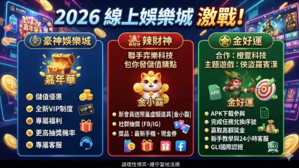 娛樂城最新活動