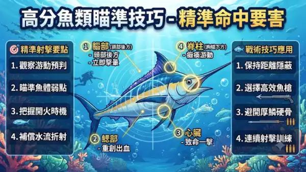 高分魚類瞄準技巧