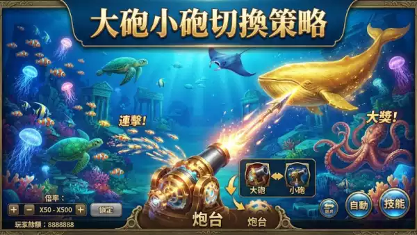 大砲小砲切換策略