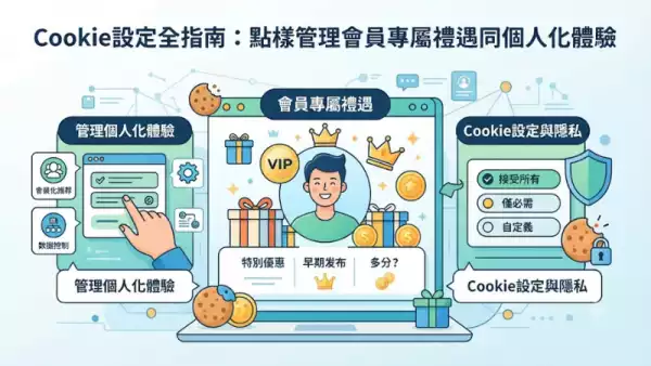 Cookie設定全指南:點樣管理會員專屬禮遇同個人化體驗