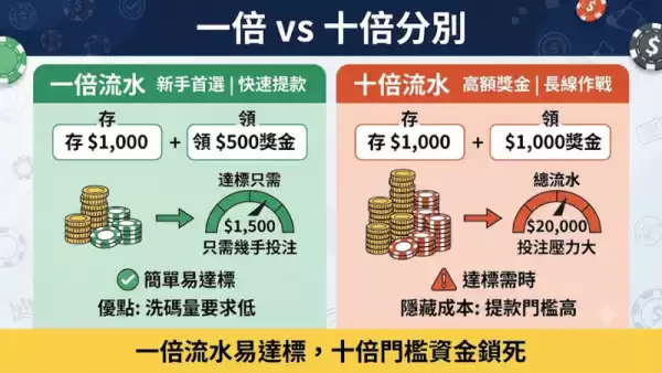 一倍vs十倍分別