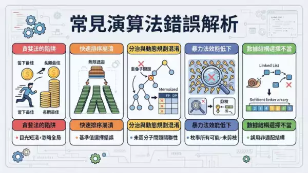 常見演算法錯誤解析