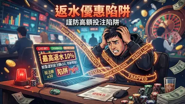 返水優惠陷阱