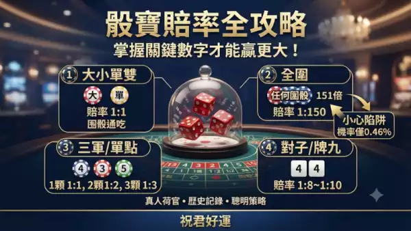 骰寶賠率全攻略
