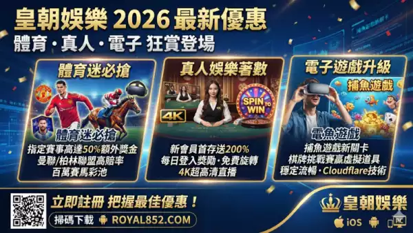 皇朝娛樂2026最新優惠