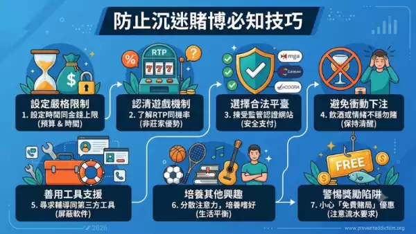 防止沉迷賭博必知技巧