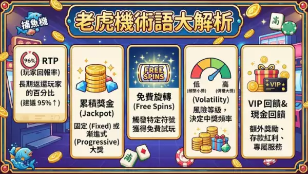 老虎機術語大解析