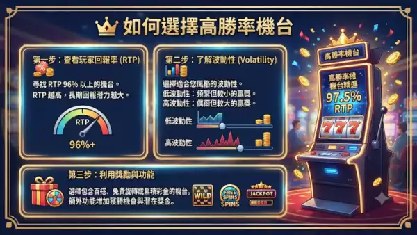 如何選擇高勝率機台