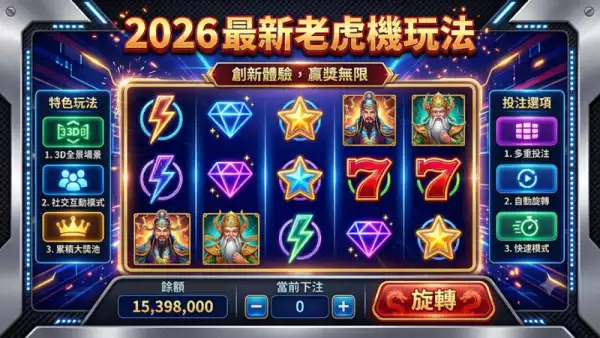 2026最新老虎機玩法