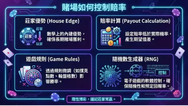 賭場如何控制賠率