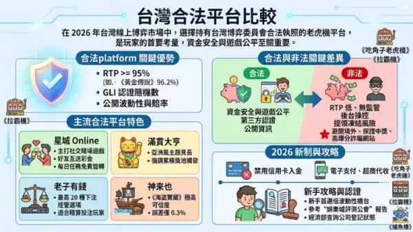 台灣合法平台比較