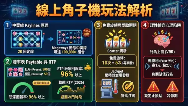 線上角子機玩法解析