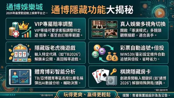 通博隱藏功能大揭秘