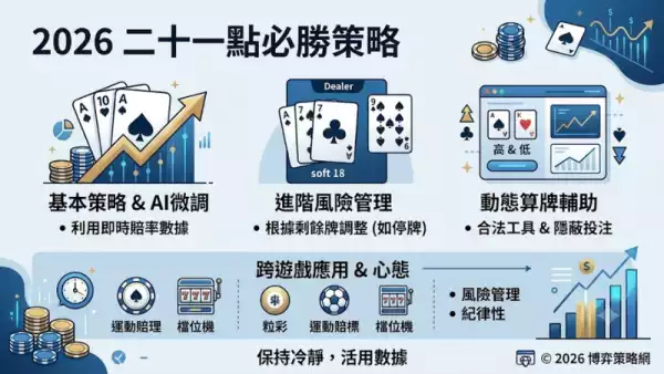 二十一點必勝策略2026